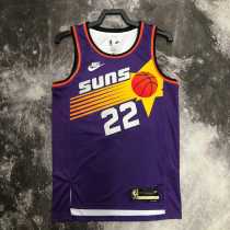 2022/23 SUNS AYTON #22 Purple NBA Jerseys