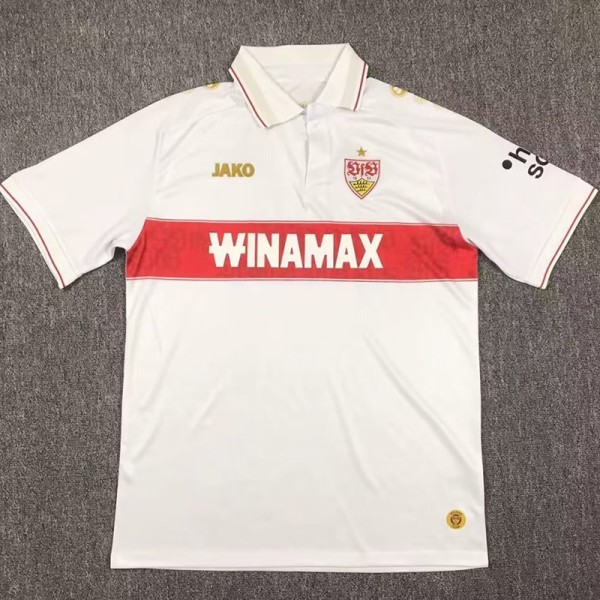 2024/25 VfB Stuttgart Champions Edition White Fans Soccer jersey