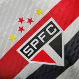 2023/24 Sao Paulo FC Home Player Soccer jersey