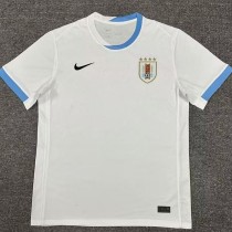 2024 Uruguay Away White Fans Soccer jersey