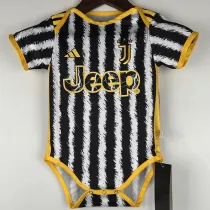 2023/24 JUV Home Black Baby Jersey