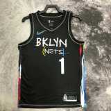 2022/23 NETS BRIDGES #1 NBA Jerseys