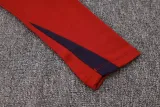 2024 England Red Half Pull Tracksuit