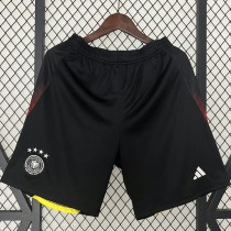 2024 Germany Home Black Fans Soccer Shorts