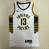 2022/23 PACERS GEORGE #13 White NBA Jerseys