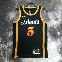 2022/23 HAWKS MURRAY #5 Black NBA Jerseys