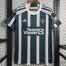2023/24 Man Utd Away Green Fans Soccer jersey