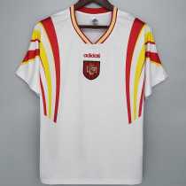 1996 Spain Away Retro Soccer jersey