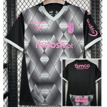 2024/25 SC Braga Away Black Fans Soccer jersey