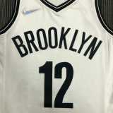2022/23 NETS HARRIS #12 White NBA Jerseys