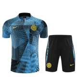 2023/24 INT Blue Training Shorts Suit