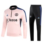 2023/24 Man Utd Kids Half Pull Tracksuit