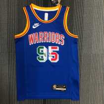 2022/23 WARRIORS TOSCANO #95 Blue NBA Jerseys