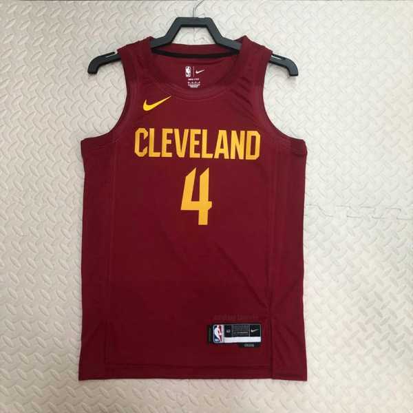 2022/23 CAVALIRERS MOBLEY #4 Dark red NBA Jerseys