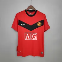 2009/10 Man Utd Home Retro Soccer jersey