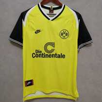 1995/96 Dortmund Home Retro Soccer jersey