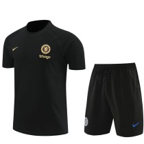 2024/25 CHE Black Training Shorts Suit