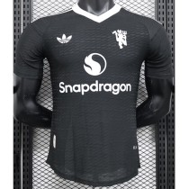 [PLAYER] 2024/25 Man Utd GKB Black Player Soccer jersey