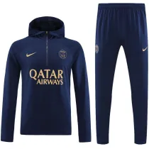 2023/24 PSG Royal blue Half Pull Tracksuit