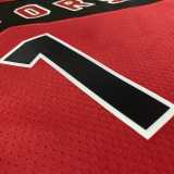 2022/23 RAPTORS MCGRADY #1 Red NBA Jerseys