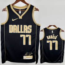 2023/24 MAVERICKS DONCIC #30 Black NBA Jerseys