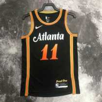 2022/23 HAWKS YOUNG #11 Black NBA Jerseys