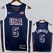2024 EDWARDS #5 NBA Jerseys