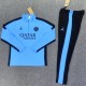 2023/24 PSG light blue Half Pull Tracksuit
