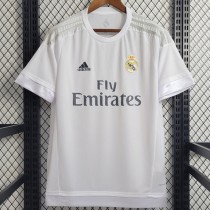 2015/16 R MAD Home White Retro Soccer jersey