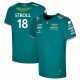 2023 Aston Martin F1 STROLL #18 Green Racing Suit