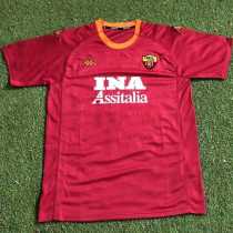 2000/01 Roma Home Retro Soccer jersey