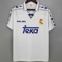 1996/97 R MAD Home Retro Soccer jersey