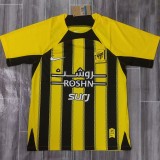 2024/25 Al Ittihad FC Home Yellow Fans Soccer jersey