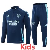 2024/25 ASN Dark Blue Kids Half Pull Tracksuit