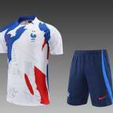 2023 France Training Shorts Suit