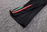 2023/24 Man Utd Black Half Pull Tracksuit