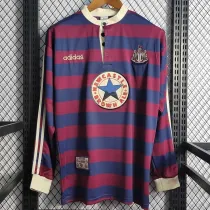 1995/96 Newcastle Away Retro Long Sleeve Soccer jersey