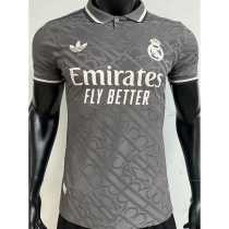 2024/25 R MAD 3RD Gray Player Soccer jersey