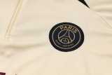 2023/24 PSG Yellow Half Pull Tracksuit