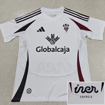 2024/25 AlAlbacete Balompie Home White Fans Soccer jersey