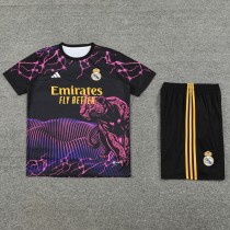 2024/25 R MAD Black Training Shorts Suit