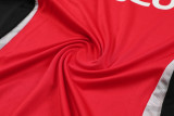 2024/25 Man Utd Red Training Shorts Suit