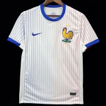 2024 France Away White Fans Soccer jersey
