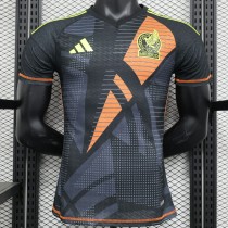 2024 Mexico GKB Black Player Soccer jersey