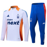 2024/25 Nottingham Forest White Half Pull Tracksuit