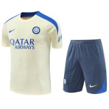 2024/25 INT Yellow Training Shorts Suit