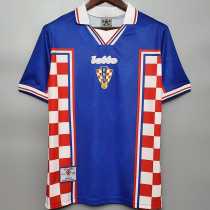 1998 Croatia Away Retro Soccer jersey