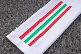 2023/24 Man Utd White Half Pull Tracksuit