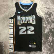 2022/23 GRIZZLIES BANE #22 Black NBA Jerseys