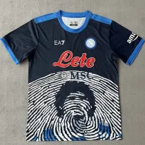 2021/22 Napoli Commemorative Edition Dark Blue Fans Soccer jersey